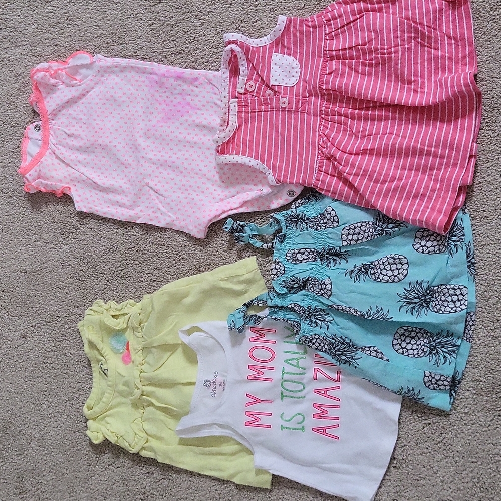 Girls 3 month play bundle warm weather/summer - Picture 8 of 8